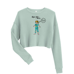 Nurse Cropped Sweatshirt