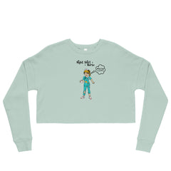 Nurse Cropped Sweatshirt