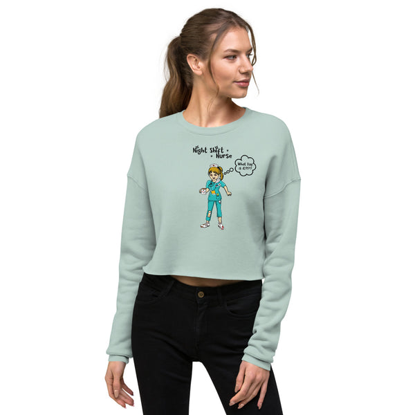 Nurse Cropped Sweatshirt