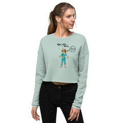 Nurse Cropped Sweatshirt
