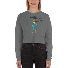 Nurse Cropped Sweatshirt