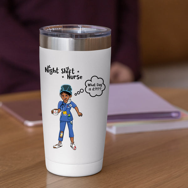 Night Shift Nurse Travel Coffee Mug