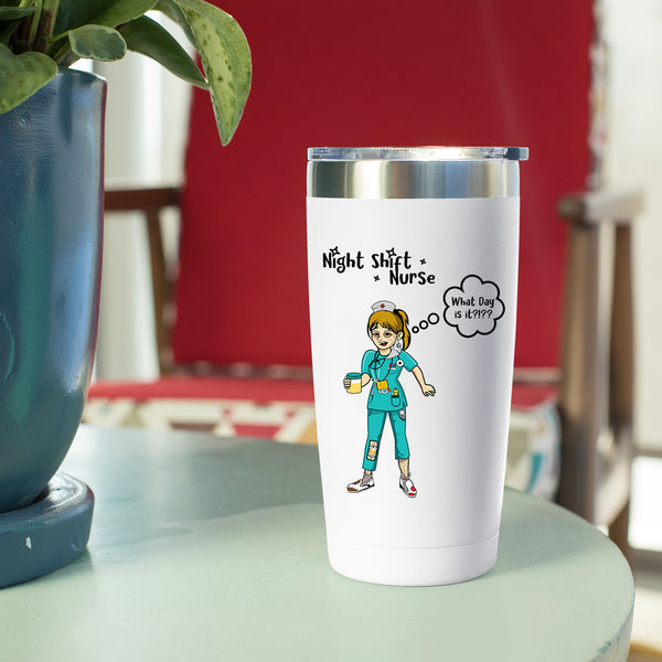 Funny Nurse Travel Mug