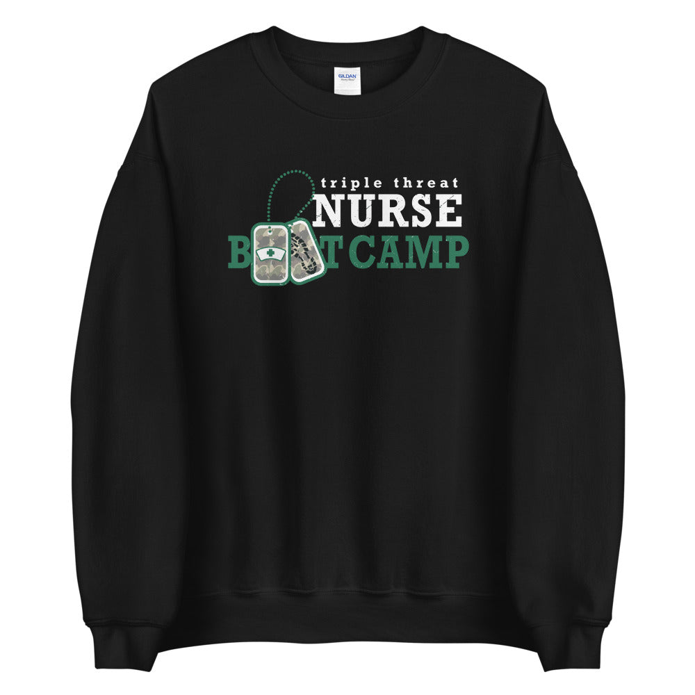 Nurse Boot Camp Sweatshirt (Black)