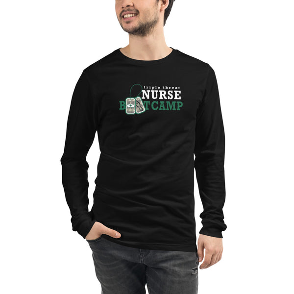 Nurse Boot Camp Long Sleeve (Black)